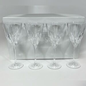 Mikasa Crystal Wine Glasses High Point Box Set of 4